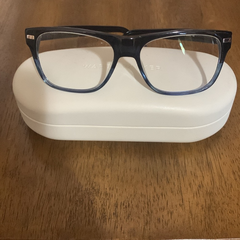 Warby Parker Holt 353 Frames Blue Slate Fade RARE